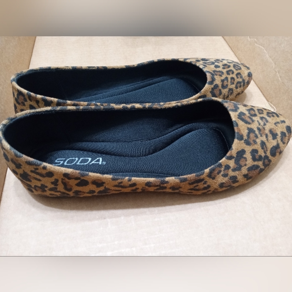 Leopard Print Women's Flats